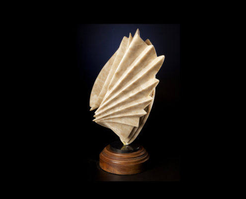 Alabaster Sculpture - Needle in a Haystack by Brian Grossman - 2nd view